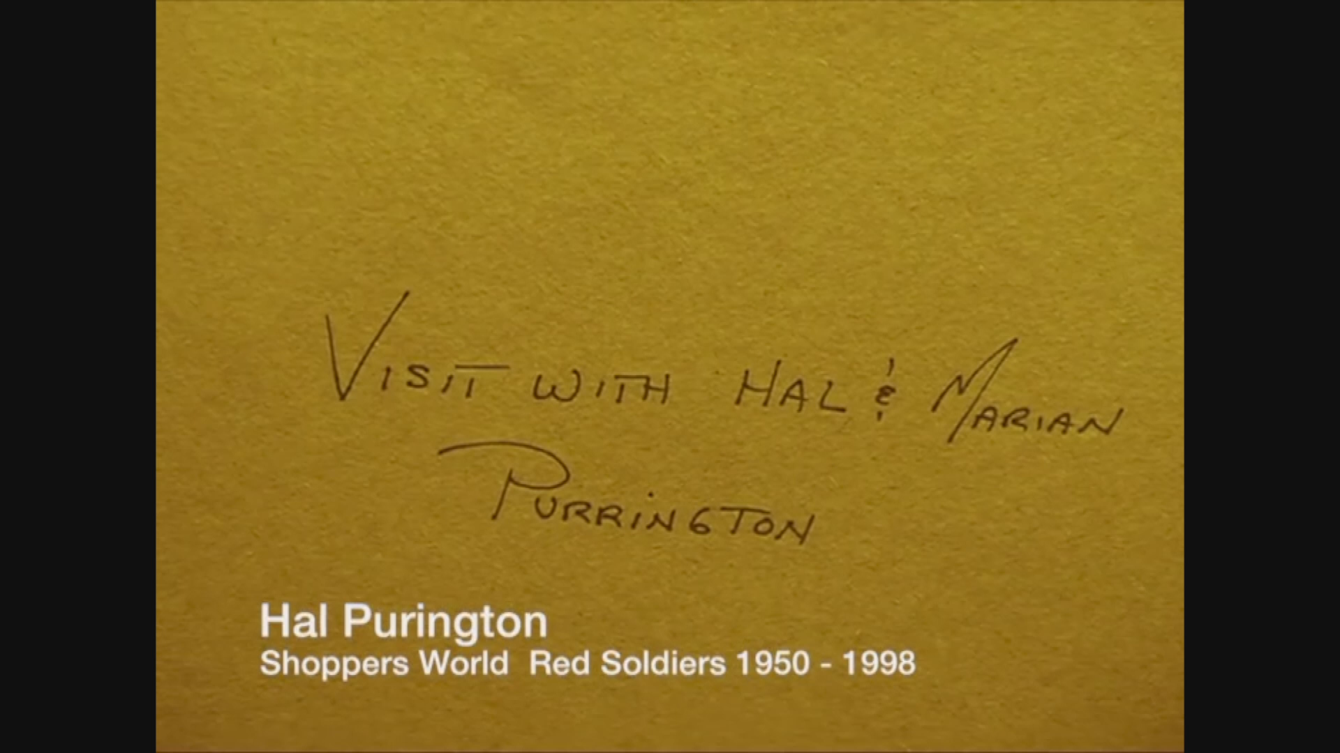 Veterans Corner: Hal Purington