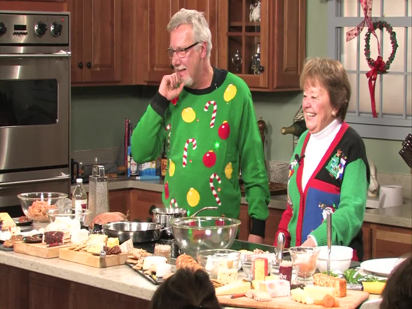 New England Cooks Ugly Christmas Sweater Special with guest Chef Tom Bivins Featured Cajun Shrimp Cocktail