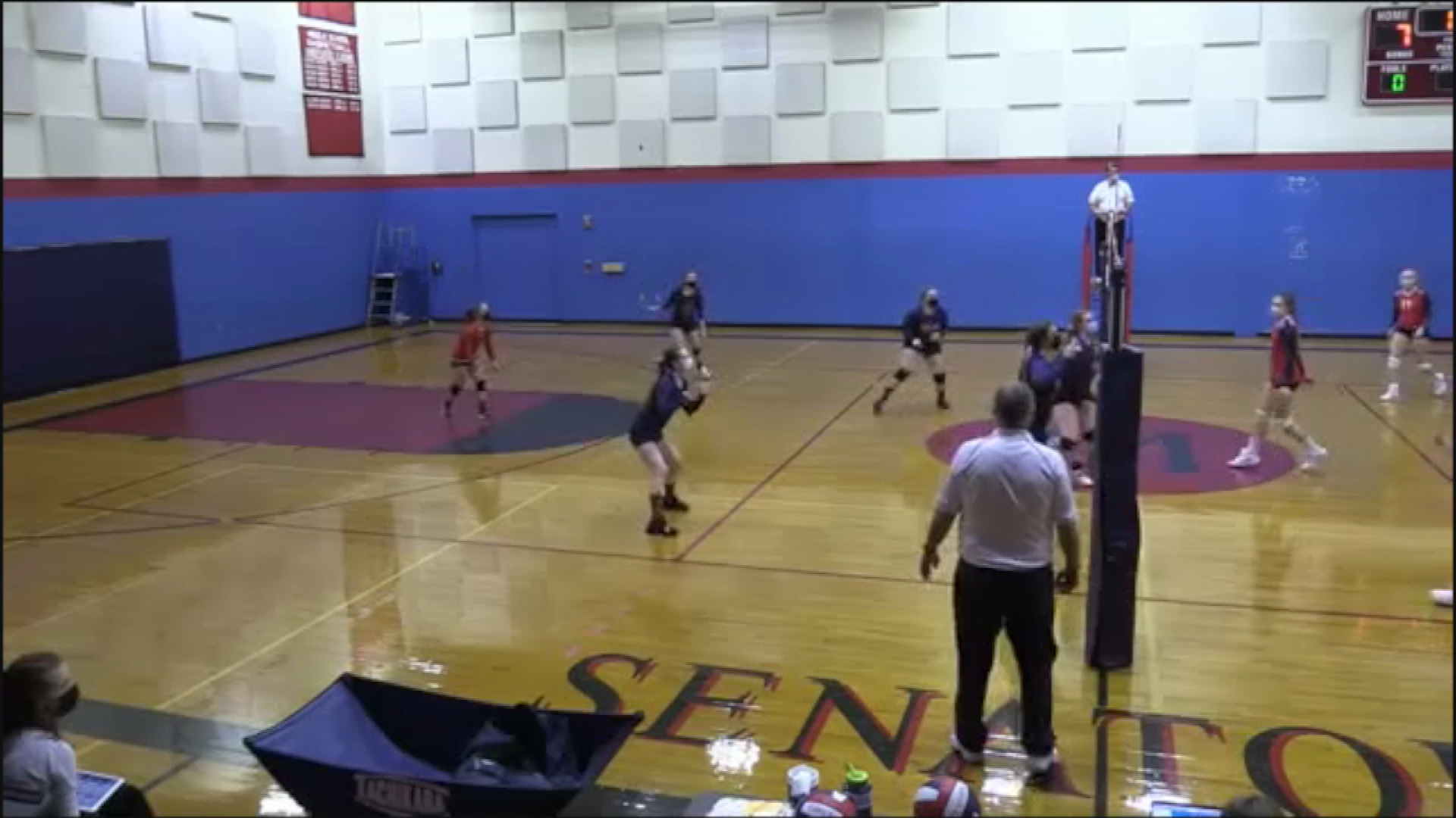 Mahar Varsity Volleyball vs Frontier April 8th, 2021