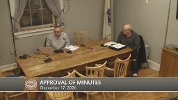 Navigate to Mahar Adhoc Committee Meeting January 20, 2026