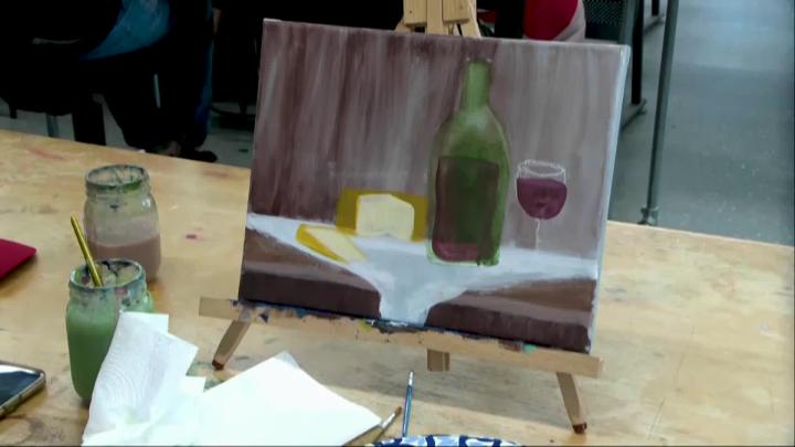 Thumbnail image for LaunchSpace Paint Night with Bill Dolan